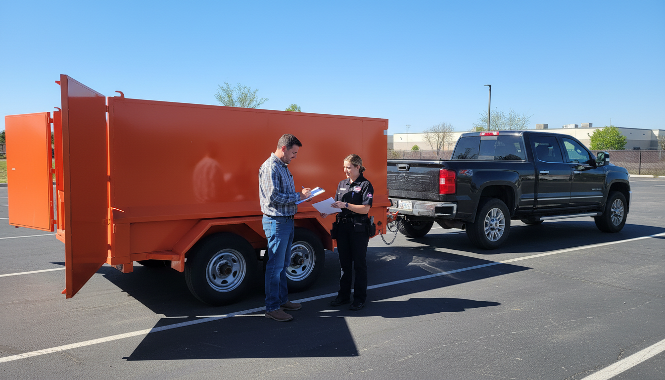 Example Trailer Rinsout LoadOut Solutions | Junk Removal & Cleanouts