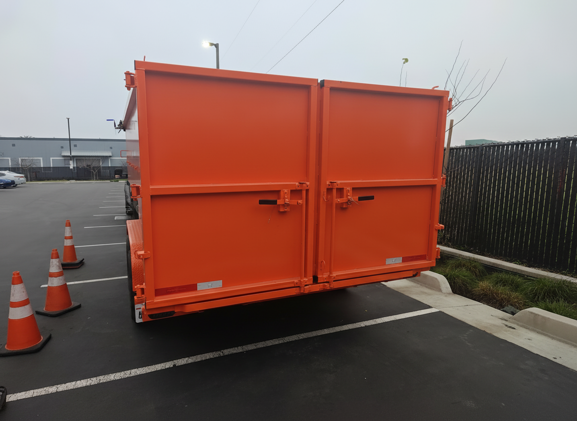 Example Trailer Rinsout LoadOut Solutions | Junk Removal & Cleanouts