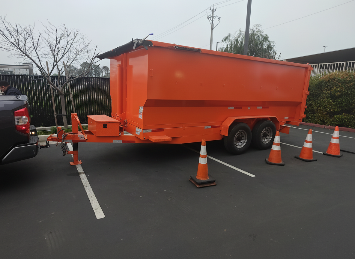 Example Trailer Rinsout LoadOut Solutions | Junk Removal & Cleanouts